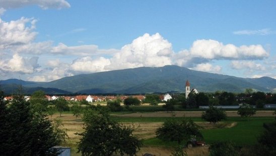 Reute mit Blick auf den Kandel