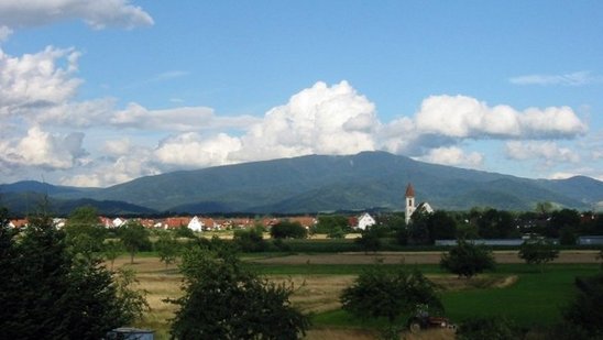 Reute mit Blick auf den Kandel